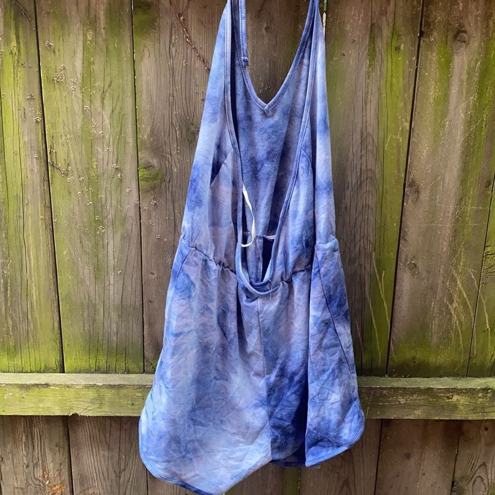 Blue Romper sz. L - Picture 2 of 3